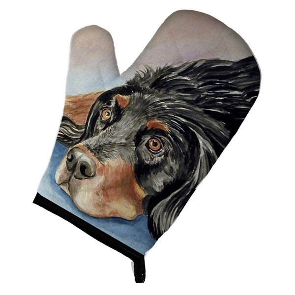 Carolines Treasures Gordon Setter Waiting on Mom Oven Mitt 7062OVMT